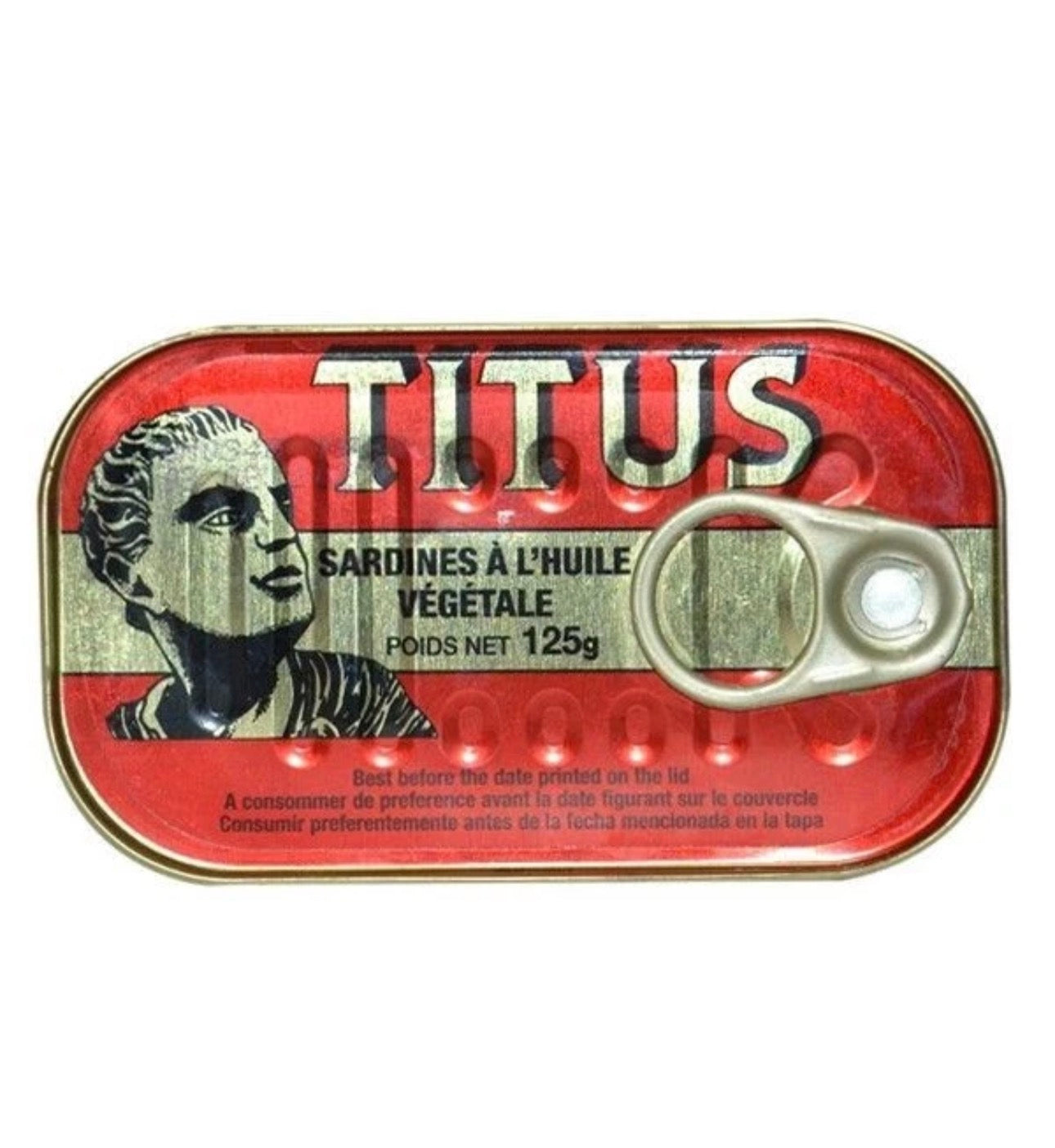 Titus Sardines In Veg Oil (125)