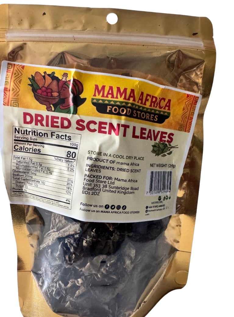 Dried Scent leaves