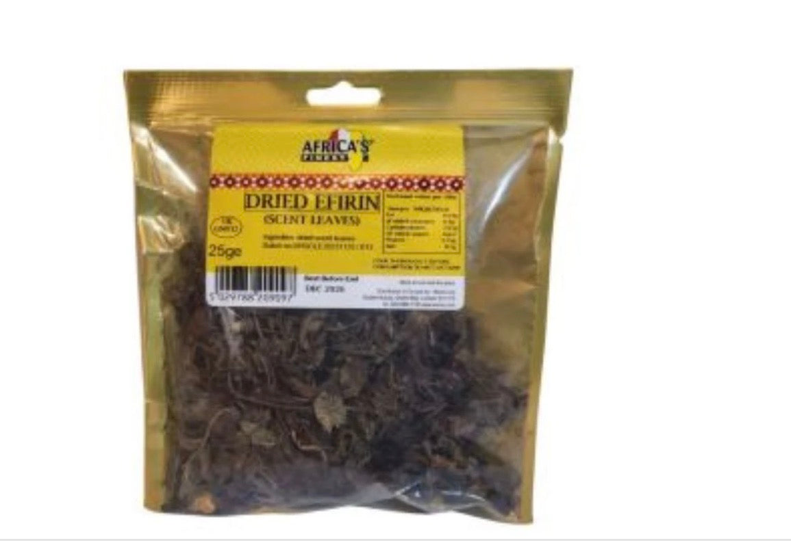 Africa’s Finest Dried Efirin (Scent Leaves)
