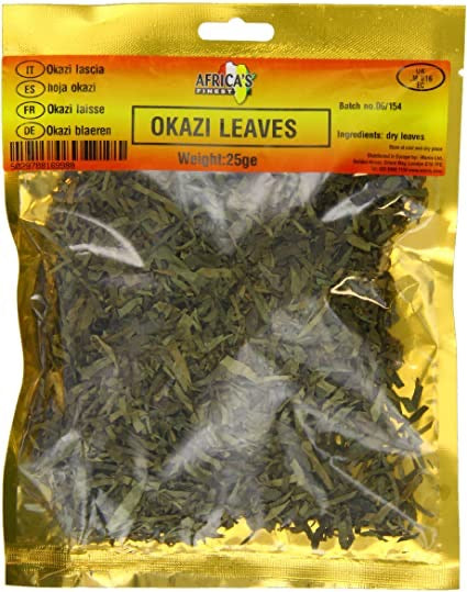 Africa’s Finest Okazi Leaves