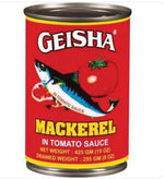 Geisha Mackerel Tomato (Green
Cans)