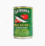 Geisha Mackerel Tomato (Green
Cans)