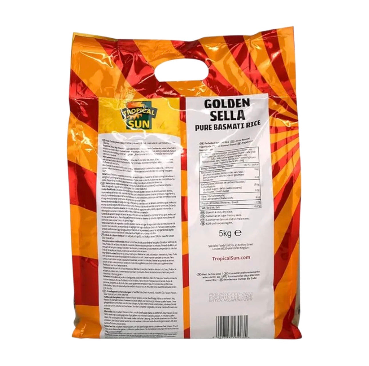 Tropical Sun Golden Sella Basmati Rice