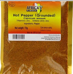 African’s Finest Hot Pepper (Ground 70g)